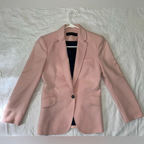 NWOT Zara light pink blazer, size XS - Picture 7 of 7